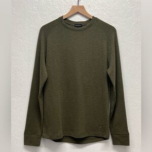 BANANA Republic Men's Double Knit Long Sleeve Crewneck Shirt - S